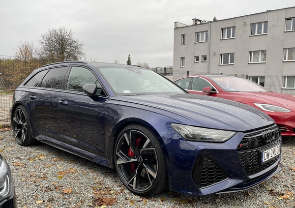 Audi RS6 cena 475900 przebieg: 70200, rok produkcji 2020 z Wrocław małe 781